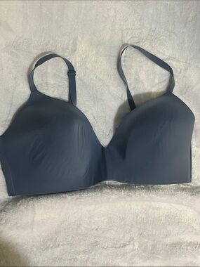 Mae Seamless Everyday T-Shirt Bra in Slate Blue